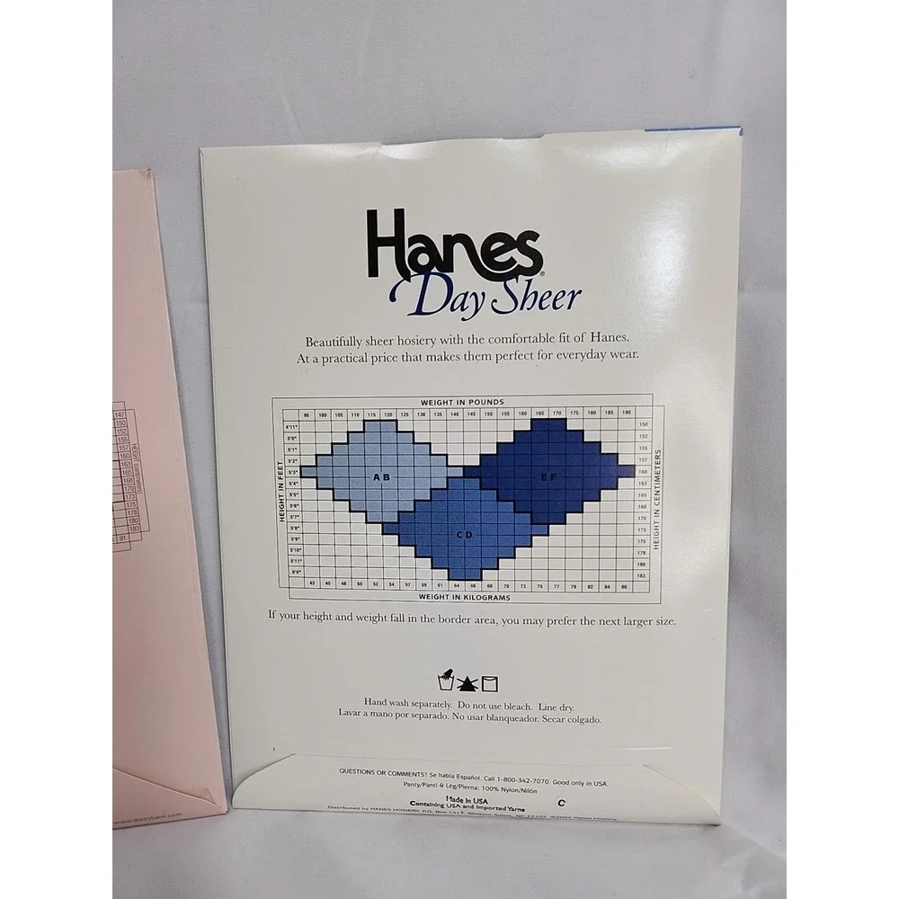 Round The Clock, Dressbarn, Hanes Pantyhose Size A, AB,‎ B -New Sealed Lot Of 3